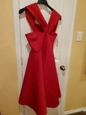Image of QUIZ Women's BARDOT Skater Midi DRESS SIZE 10 NWT