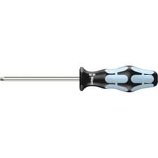 Image of Wera Kraftform Stainless Steel Square Socket Screwdrivers Robertson Tip 2 100mm