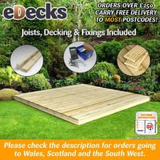 Image of EXTREMELY CHEAP Reject Discount Decking Kits Complete Packs Multiple Sizes