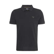 Image of Barbour Lightweight Sports S/S Polo Shirt Black