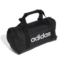 Image of adidas Sports Bag Linear Duffle X-Small 12.5L Black or Blue Holdall Football Gym