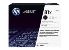 Image of HP 81X High Yield Black Original LaserJet Toner Cartridge