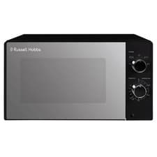 Image of Russell Hobbs 20 L Solo Microwave Black, 800 W, 5 Power Levels & Defrost