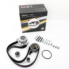 Image of Timing Belt & Water Pump Kit fits Audi Man Seat Skoda VW 1.6 2.0 TDi 04L121011