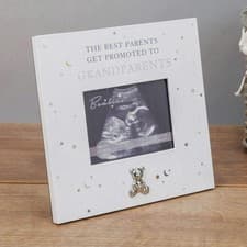 Image of Widdop 4' x 3' - Bambino Grandparents Ultrasound Scan Photo Frame