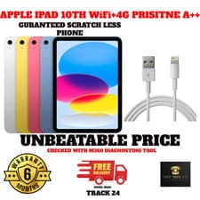 Image of Apple iPad 10th Gen (2022) 10.9" 64GB WiFi /4G - Unlocked - Pristine Mint A++