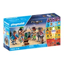 Image of PLAYMOBIL 71533 My Figures Pirates Building Set | Create Your Figure | Age 5-10