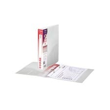 Image of SNOPAKE 2 RING A5 CLASSIC CLEAR RING BINDER [PACK OF 10] O-RING 15MM ITEM 10108