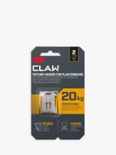 Image of 3M Claw Picture Hanger for Drywall Pack of 2 (x3)