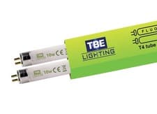 Image of TBE LIGHTING T4 10w Fluorescent Tube Lamps 352mm 2 Pack of CFL Bulbs G5 2 Pin