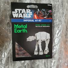Image of Metal Earth Star Wars Imperial AT-AT 3D Steel Model Kit New