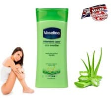 Image of Vaseline Intensive Care Aloe Soothe Lotion Dry Skin & sothes non greasy 200ml