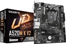 Image of Gigabyte A520M K V2 Motherboard AM4 Ultra Durable GbE LAN Bandwidth Management