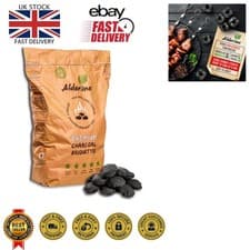 Image of 4kg 100% Natural Charcoal Briquettes - Ready in 15 Min, Ideal for Perfect BBQ