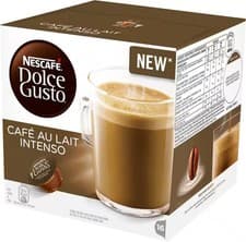 Image of Nescafe Dolce Gusto Cafe Au Lait Intenso Coffee Pods - 3 x 16 Pod Boxes