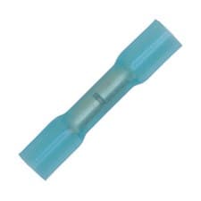 Image of Sealey Heat Shrink Butt Connector Terminal Ø5.8mm Blue Pack of 100