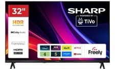 Image of Sharp 32HE2045K Frameless HDMI Wi-Fi HDR LED HD 32'' Smart TV - Black A