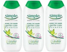 Image of Simple Kind To Hair Gentle Care Shampoo 200ml x3