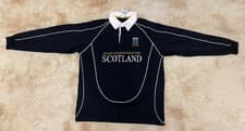Image of Scotland Rugby Championship 2009 Shirt Long Sleeve Size XL New With Tags