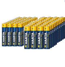 Image of VARTA Industrial Pro AA & AAA Alkaline Batteries 1.5v LR6 LR03 Battery