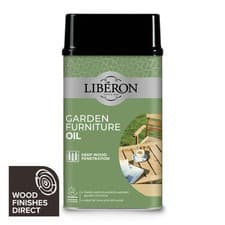 Image of Liberon Clear Garden Furniture Oil - 1L - Long Term Protection - Free Delivery