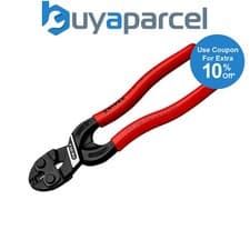 Image of Knipex CoBolt Recess Compact Bolt Cutters PVC Grip 160mm KPX7131160