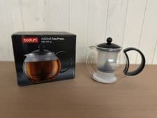 Image of Brand New Bodum Assam Tea Press Teapot Strainer. In Orig Box #A448