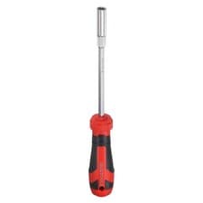 Image of Metric Nut Driver 7mm Bit Driver Socket Screwdriver with Non-slip Handle