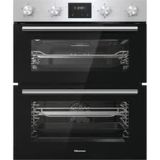 Image of Hisense BID75211XUK Built Under 60cm Electric Double Oven Stainless Steel A/A
