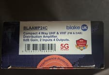 Image of 4-Way Compact TV/FM/DAB Distribution Amplifier BLAAMP24C