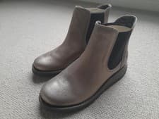 Image of Fly London Women's SALV195FLY Chelsea Ankle Boots Valley DK Gold UK 5 EU 38