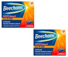 Image of Beechams Max Strength All in One 16 Capsules Brand NEW X 2 Exp-03-2027