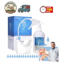 Image of Manual Ear Cleaner Bottle - 500ml with Rigid Pipe and Flexible Tube Options