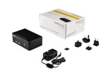 Image of StarTech.com 2 Port Dual DisplayPort USB KVM Switch with Audio & USB £358