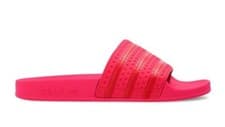 Image of adidas originals adilette Woman slides sandals Size 4-5  SCARLE POWPNK