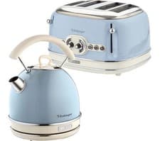 Image of TieDex UK ARIETE Vintage ARPK41 4-Slice Toaster & Traditional Kettle Bundle -