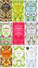 Image of Pukka Organic Teas - 20 Black Tea & Green Tea Sachets - 50g/36g/40g