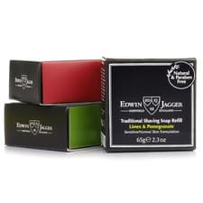 Image of Edwin Jagger Traditional Shaving Soap Refill 65g | Free UK Delivery