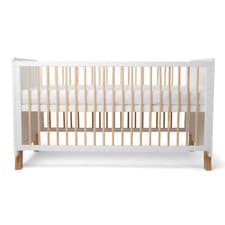 Image of Clair de Lune Essentials Cot Bed Adjustable Height Baby/Toddler Crib 145 x 75 cm