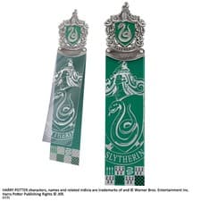 Image of Harry Potter Slytherin Crest Bookmark - Slytherin Bookmark NOBLE COLLECTIONS