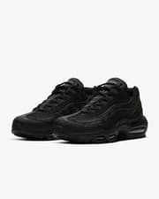 Image of Nike Air Max 95 Essential Triple Black New Sneakers Men's Size 8.5 UK CI3705-001