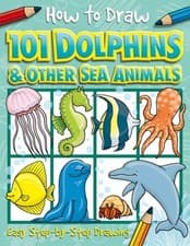 Image of How to Draw 101 Dolphins & Other Sea Animals, Paperback by Green, Dan (ILT), ...
