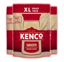 Image of Kenco Smooth Roast Instant Coffee Refill Bag 3 x 300g (Total 900g)