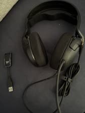 Image of CORSAIR - HS35 v2 Gaming Headset - Black, On-Ear, Wired, 3.5mm Jack, Universal
