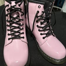Image of Dr.  Boots 1460 Pale Pink  Combat Size 5 Women’s