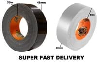 Image of Gorilla Tape 48mm x 11m 20m 50m GLUE Strong Thick Tougher Weather Durable Tape
