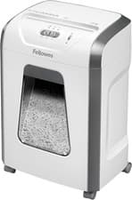 Image of Fellowes 15-Sheet Cross-Cut Paper Shredder P-4 Home Office Use 19L Bin White