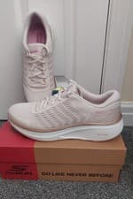 Image of Skechers Performance GO RUN Elevate 2.0 Brand Trainers Natural/Pink. Brand new.