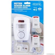 Image of Wireless PIR Motion Sensor Alarm with 2 Remote Control Shed Home Garage Security