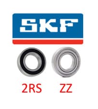 Image of 6200-6212 SKF BALL BEARING RUBBER OR METAL SEALS (2RS/2ZZ) - SELECT YOUR SIZE -